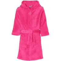 Playshoes bademantel Junior Polyester dunkelrosa Größe 170/176