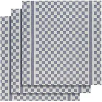 De Witte Lietaer Geschirrhandtücher Groom Blau