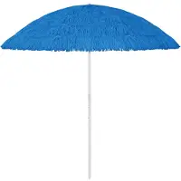 vidaXL Sonnenschirm Hawaii Blau 300 cm