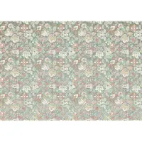 Komar Vliestapete "Digitaldruck Vlies - Fleurs dOcéan - Größe 400 x 280 cm" bedruckt glatt Wohnzimmer, Schlafzimmer