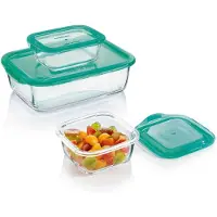 Luminarc Keep'n Box Set 3 teilig mit Deckeln 1er