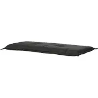 Madison Bankauflage Rib Black Zweisitzer