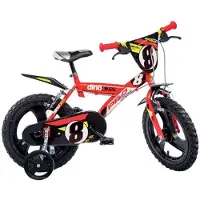 Dino Bikes Kinderfahrrad "16" Pro Cross Kinderfahrrad Jugen Freilauf Alter 4–7 Jahre Stützräder" 1 Gang mit Stützrädern, Frontschild und coolen Schutzblechen
