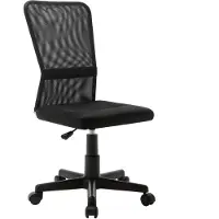 vidaXL Bürostuhl Schwarz 44x52x100 cm Netzgewebe
