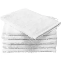 De Witte Lietaer Waschlappen Contessa White (6 Stück)