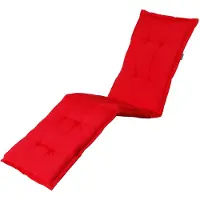 Madison LIGSB220 Liegenauflage, Panama rot 75% Baumwolle 25% Polyester