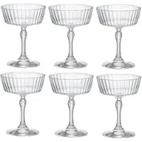 Bormioli Rocco America '20s Gin Fizz Trinkglas, 27,5 Cl, H14 Cm