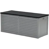 Garden Impressions Kissenbox BxHxT: 147 x 64,4 x 61 cm, grau/schwarz