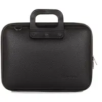 Bombata Laptoptasche Mid 38 x 29 cm Kunstleder schwarz