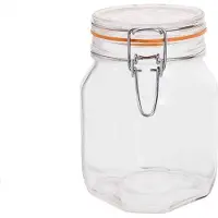 Bormioli Rocco Einmachglas Fido Klempot 1L (Set von 6 Stück)