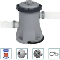 Bestway Flowclear Pool-Filterpumpe 1249 L