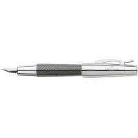 Faber-Castell Füllfederhalter e-motion Edelharz Parkett sw M
