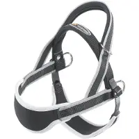 Ferplast hundegeschirr Nordic 2 67 bis 82 cm Nylon schwarz/grau