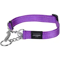 Rogz für Hunde Lumberjack Hälfte Slip Halsband lila