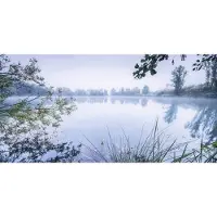 Komar Vliestapete "Digitaldruck Vlies - Morning View - Größe 200 x 100 cm" bedruckt glatt Wohnzimmer, Schlafzimmer