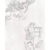 Komar Vliestapete "Digitaldruck Vlies - Baroque Grey - Größe 200 x 250 cm" bedruckt glatt Wohnzimmer, Schlafzimmer