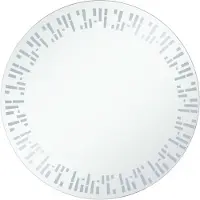 vidaXL Badezimmerspiegel mit LED 80 cm