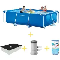 Intex Rechteckiger Frame Pool - 300x200x75 cm - 4-teilig S21254