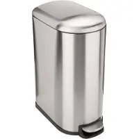 Kitchen Move FULLER 40L Tret-Abfallsammler in elegantem Edelstahl-Design