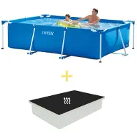 Intex Rechteckiger Frame Pool - 260x160x65 cm - 2-teilig S21249