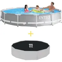 Intex Prism Frame Pool Rund - 366x76 cm - 2-teilig S21347