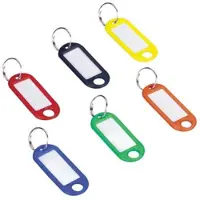Blokker Schlüsselanhänger mit Ring 18mm sortiert Packung mit 100 Stück