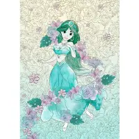 Komar Vliestapete "Digitaldruck Vlies - Jasmin Pale Flowers - Größe 200 x 280 cm" bedruckt glatt Kinderzimmer