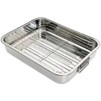 Kitchencraft Edelstahl Bräter 38x27.5 Cm