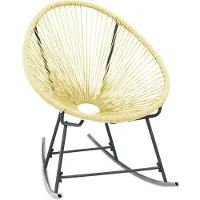 vidaXL Acapulco-Gartenstuhl Poly Rattan Beige