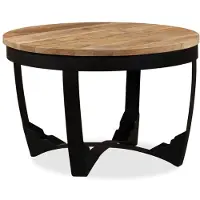 vidaXL Couchtisch Raues Massivholz Mango 60x40 cm