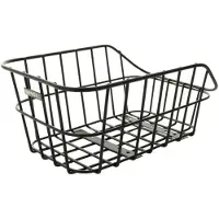 Basil Cento Alu Bicycle Basket Rear Fahrradkorb Matt Black