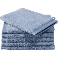 De Witte Lietaer Waschlappen Contessa Stone Blue (6er Set)