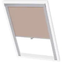 vidaXL Verdunkelungsrollo Beige SK06 GGL und GGU