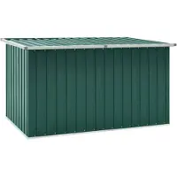 vidaXL Gartenbox Grün 171 x 99 x 93 cm - Aufbewahrungsbox - Aufbewahrungsboxen - Garten-Kissen-Box - Garten-Kissen-Boxen