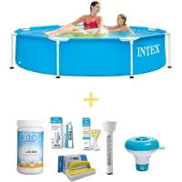 Intex Frame Pool Rund - 244x51 cm - 7-teilig S21325