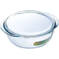 Pyrex Ofenform Essentials Rund Transparent 1,4 L / 2,1 L / 3 L (3-Teilig)