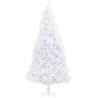 vidaXL Künstlicher Weihnachtsbaum 300 cm Weiß