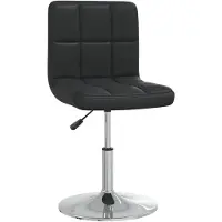 vidaXL Barhocker Schwarz Kunstleder