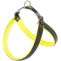 Ferplast Agila Fluo, Hund, Westengeschirr, Schwarz, Gelb, Nylon, Einfarbig, 77 cm