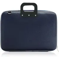 Bombata Klassische Laptoptasche 46,5 x 35 cm Kunstleder dunkelblau