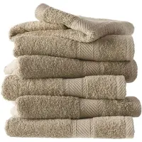 De Witte Lietaer Gästehandtuch Hélène Humus (6er Set)