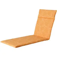 Madison Liegekissen 60x190 cm Palm Gelb für den Außenbereich, bequem und strapazierfähig