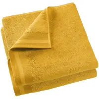 De Witte Lietaer Duschtuch Contessa Golden Yellow (2er Set)
