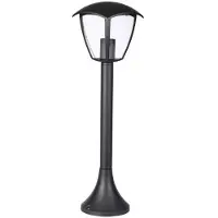 V-TAC Außenbereich Bodenleuchte Gartenbeleuchtung 60cm E27 schwarz IP44 7059