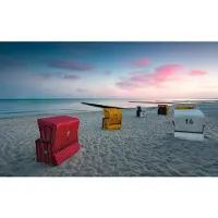 Overig Vliestapete "Digitaldruck Vlies - Ostseetraum - Größe 450 x 280 cm" bedruckt glatt Wohnzimmer, Schlafzimmer