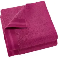 De Witte Lietaer Duschhandtuch Contessa Aubergine (70 x 140 cm)(2er Set)