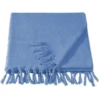 De Witte Lietaer Hamamtuch Fjara Colony Blue (100 x 180 cm)