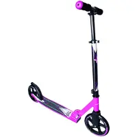 Globber muuwmi Aluminium Scooter – Tretroller, 205 mm, ABEC 7, für Kinder und Erwachsene, , höhenverstellbar, pink