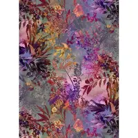 Komar Fototapete "Wild Garden - Größe 184 x 254 cm" bedruckt glatt Wohnzimmer, Schlafzimmer