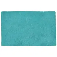 kela Badematte Ladessa Uni Turquoise Blue-60 x 100 cm